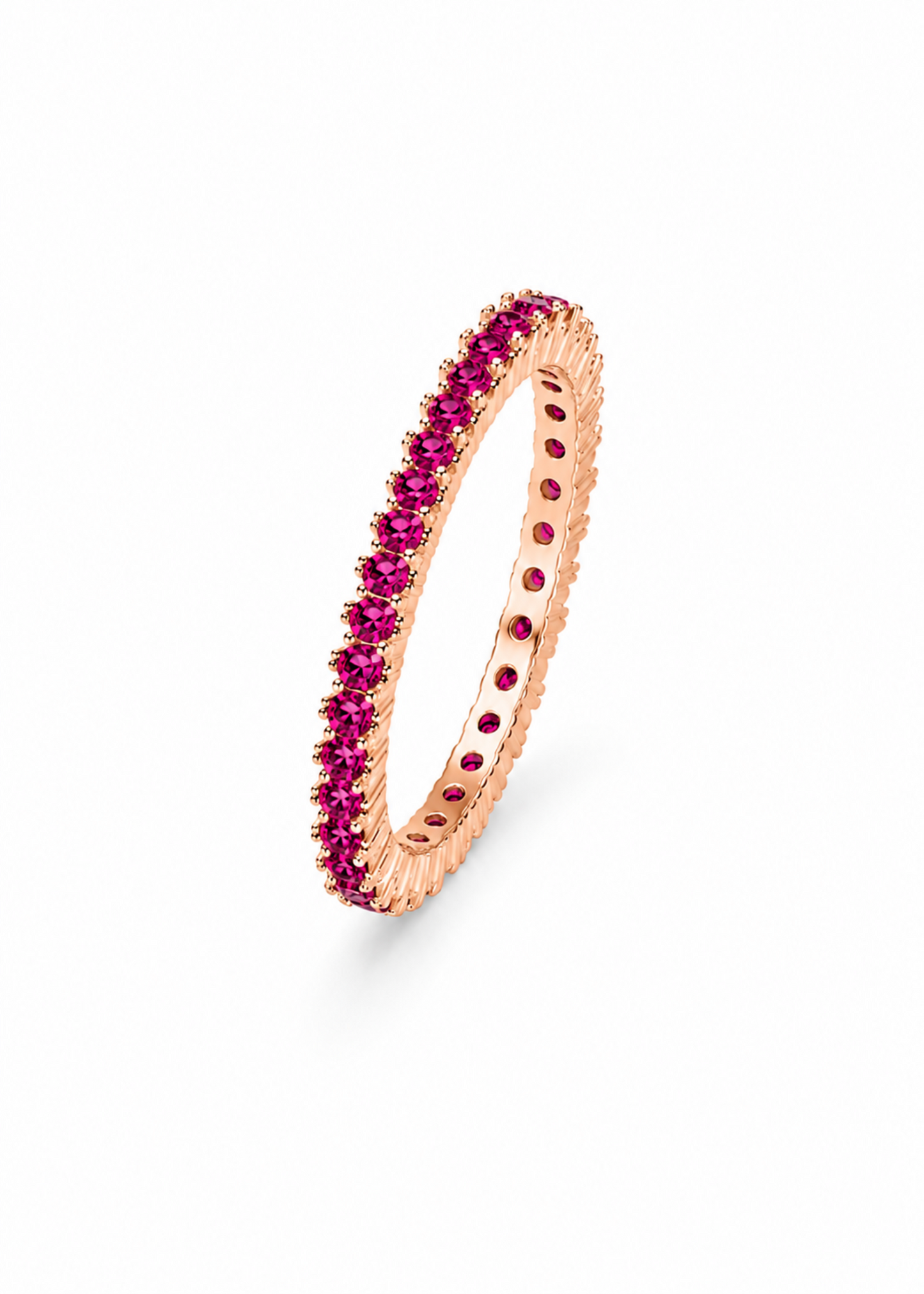 Fuchsia Band-925 Sterling Silver