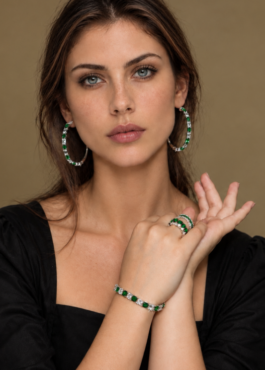 Emerald Dew-925 Sterling Silver