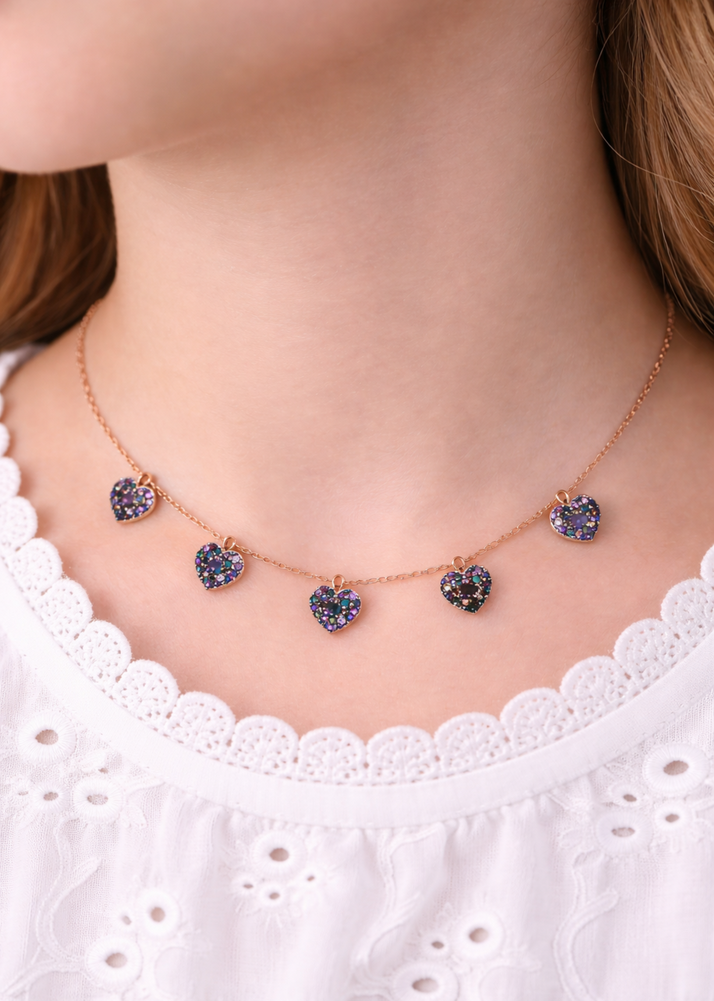 Aurora Heartfall-925 Sterling Silver