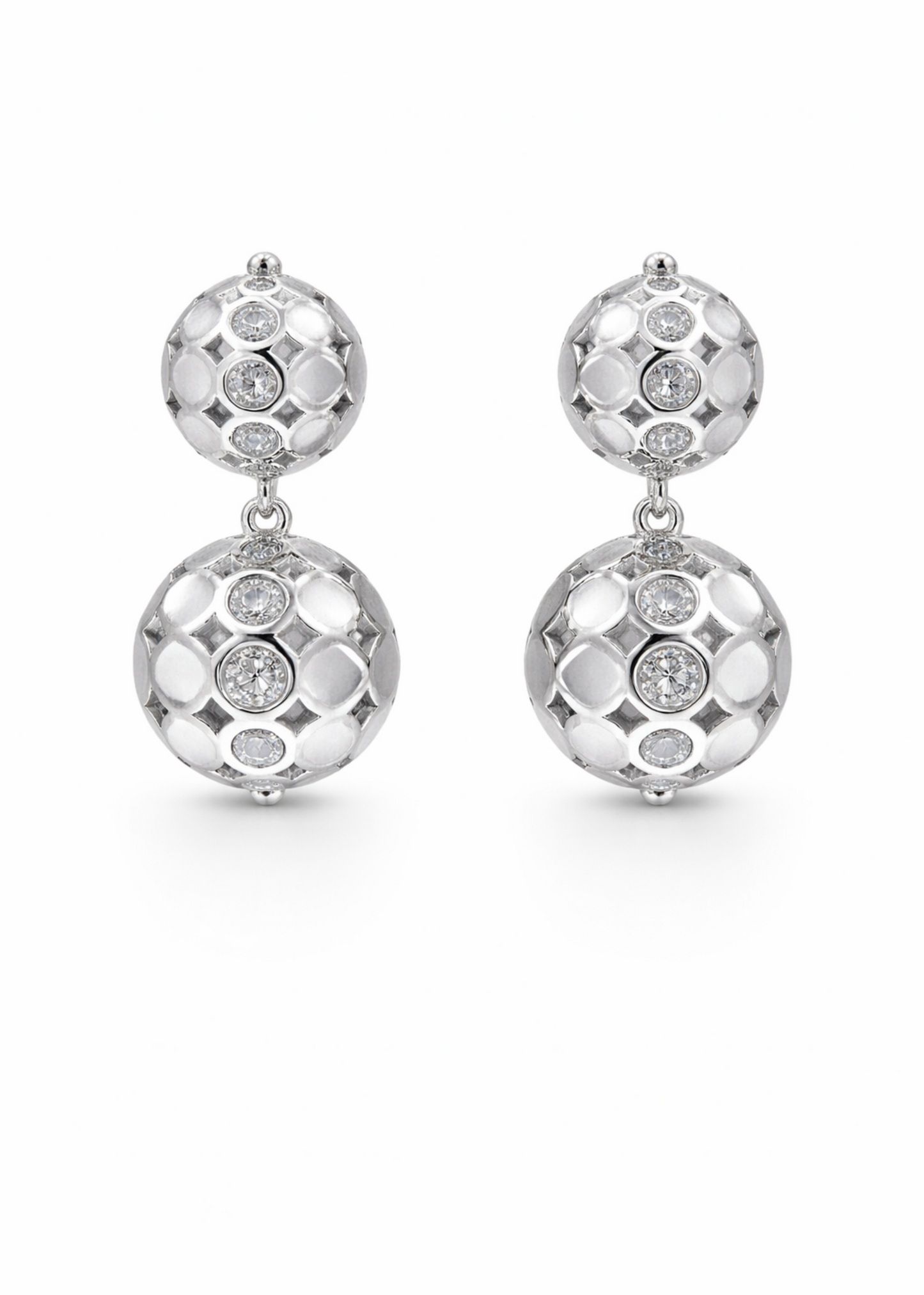 Celeste Duo Drop-925 Sterling Silver