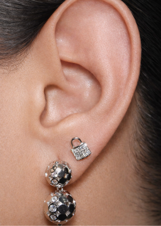 Celeste Duo Drop-925 Sterling Silver