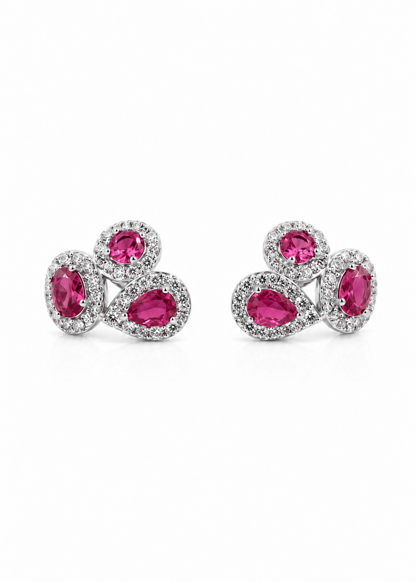 Crimson Trio-925 Sterling Silver