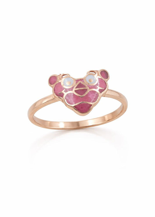Pink Bear-925 Sterling Silver