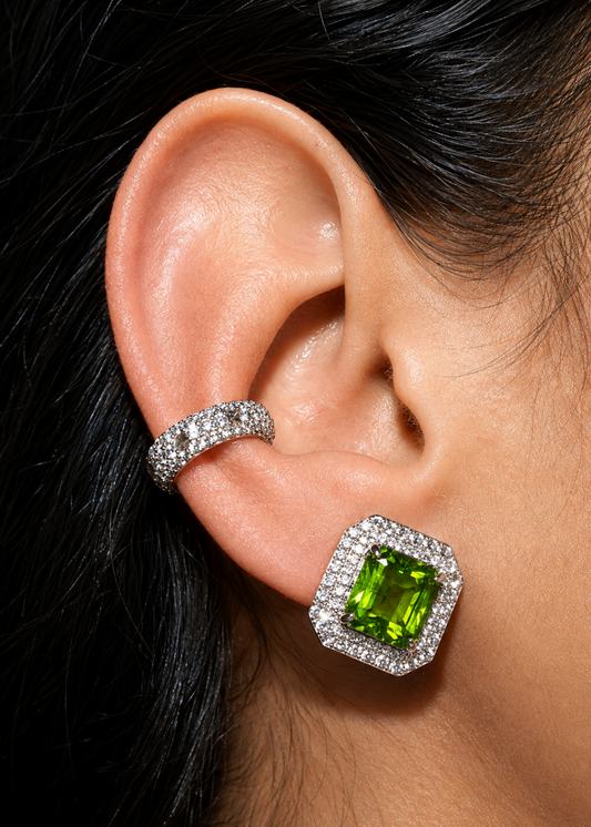 Celestia Pavé-925 Sterling Silver