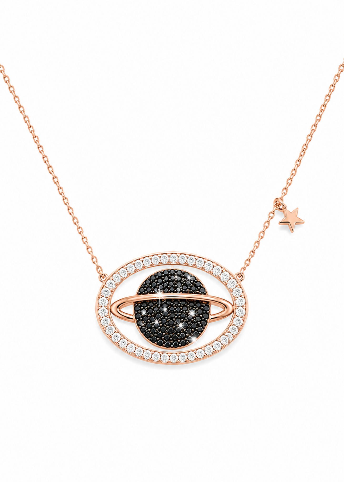 Orbit Necklace-925 Sterling Silver