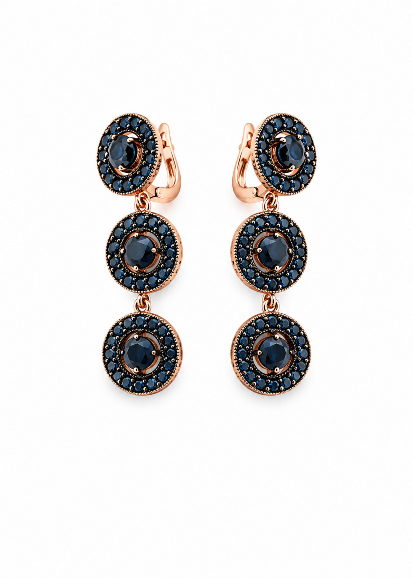 Midnight Sapphire -925 Sterling Silver