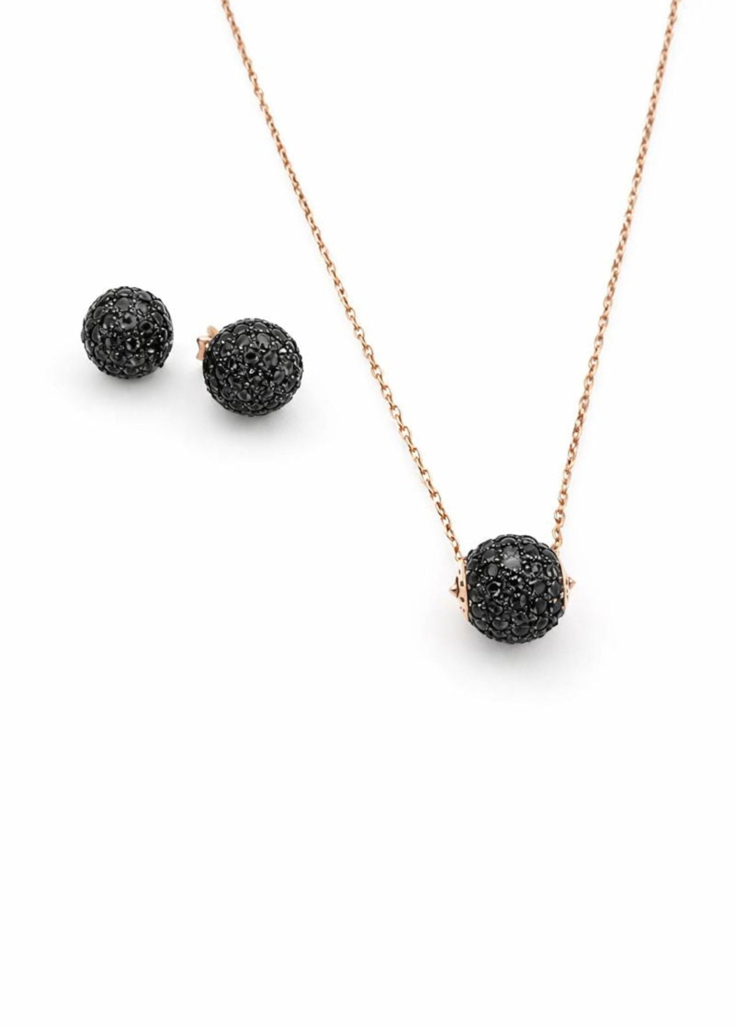 Midnight Noir Set- 925 Sterling Silver