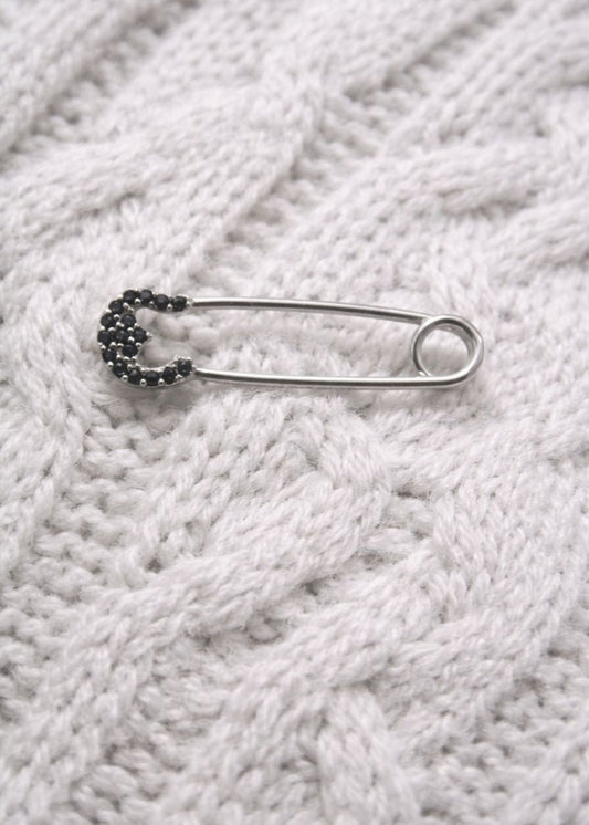 Midnight Crescent-925 Sterling Silver