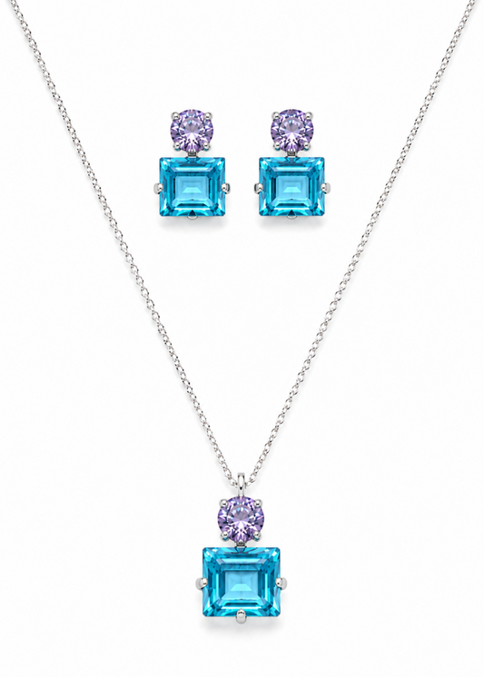 Azure Elegance -925 Sterling Silver