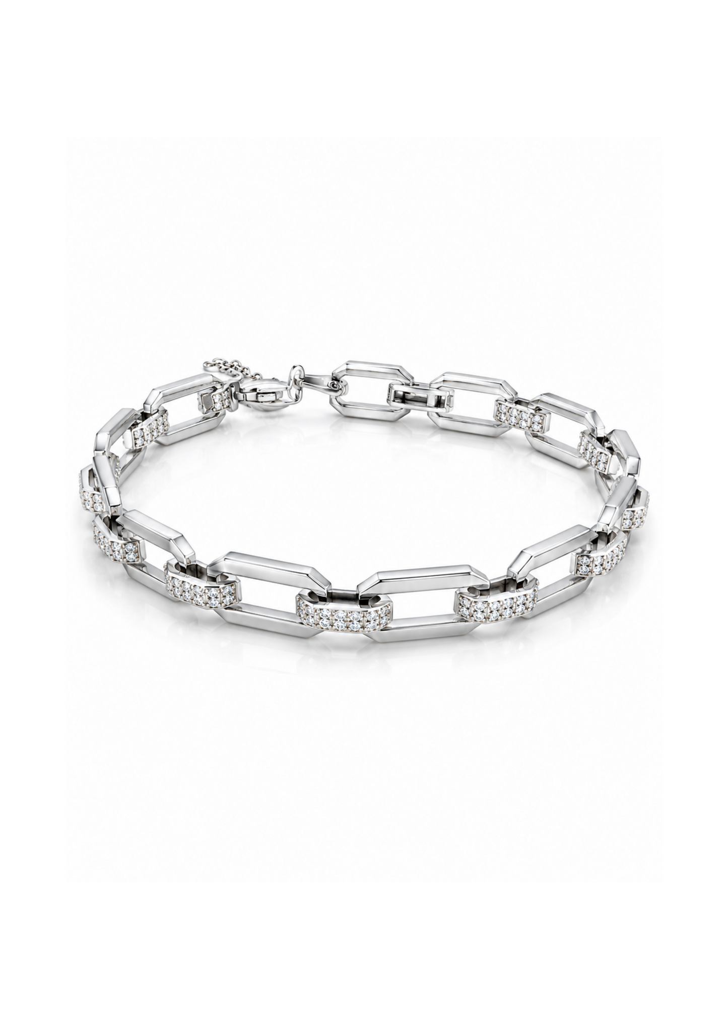 Paperclip Link-925 Sterling Silver