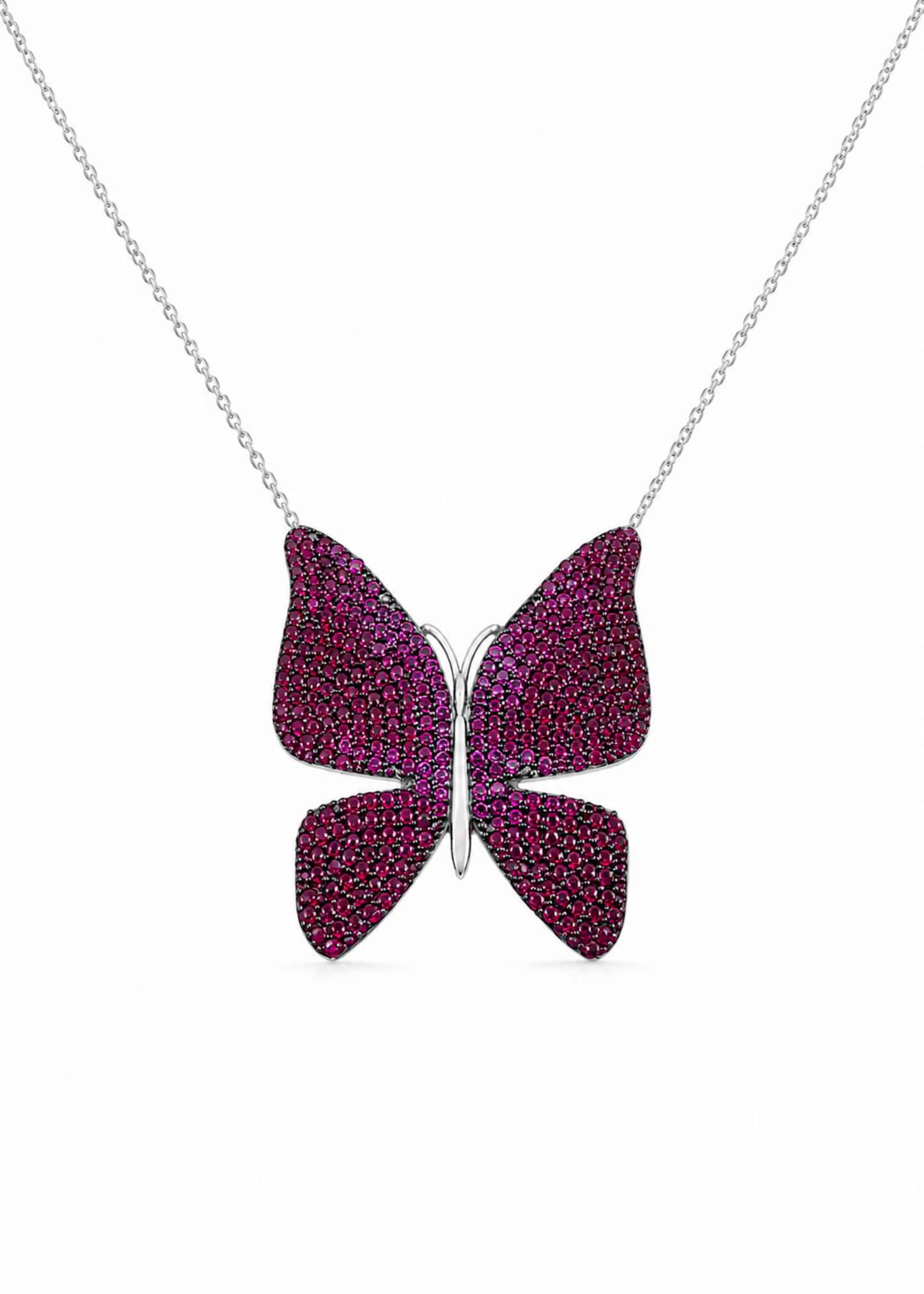 Ruby Flutter – 925 Sterling Silver
