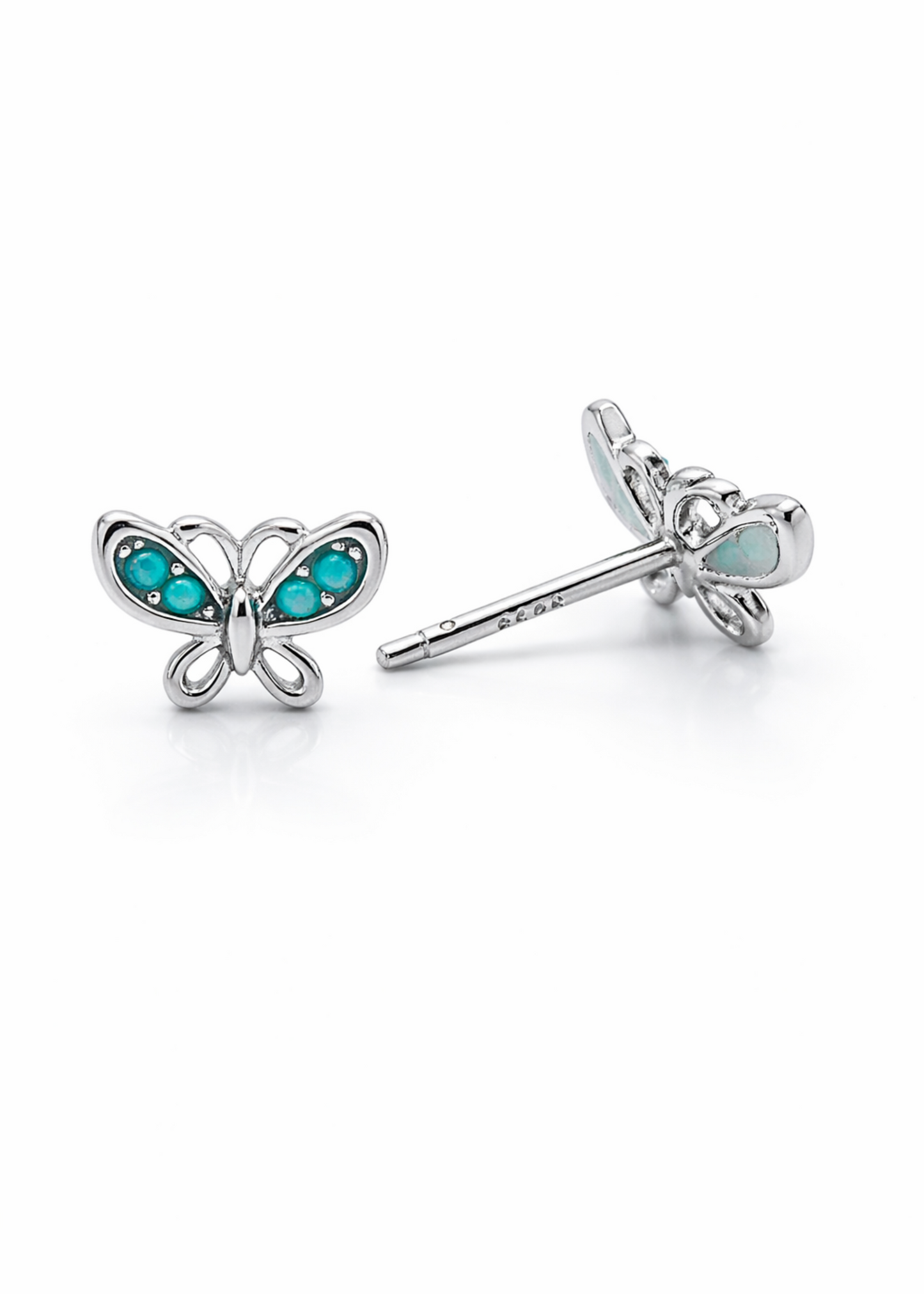 Turquoise Butterfly -925 Sterlıng Sılver