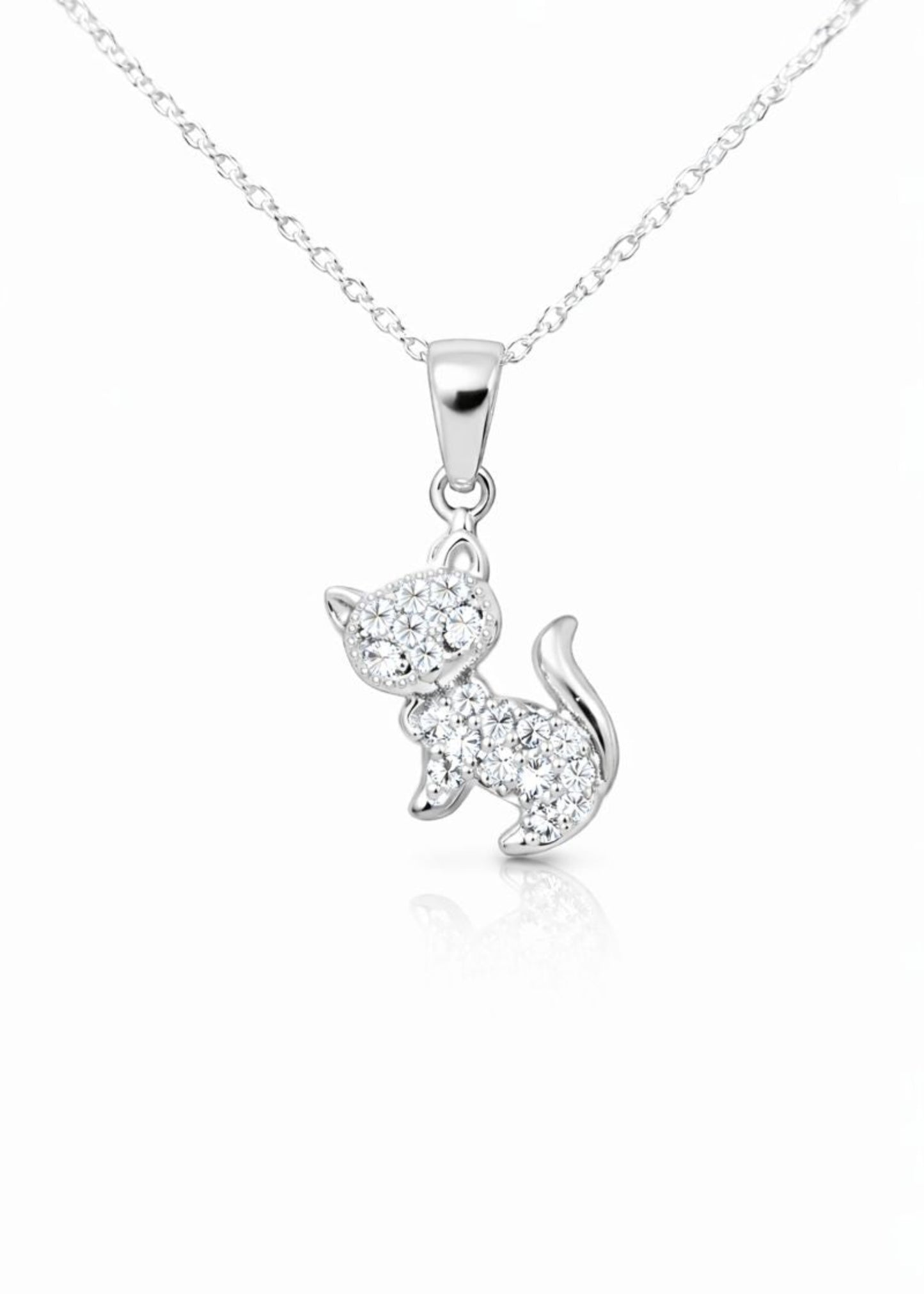 Sparkling Kitten-925 Sterling Silver