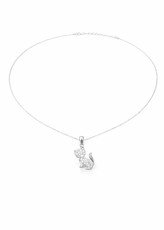 Sparkling Kitten-925 Sterling Silver
