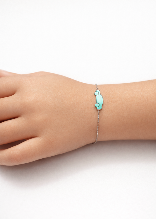 Turquoise Car – 925 Sterling Silver