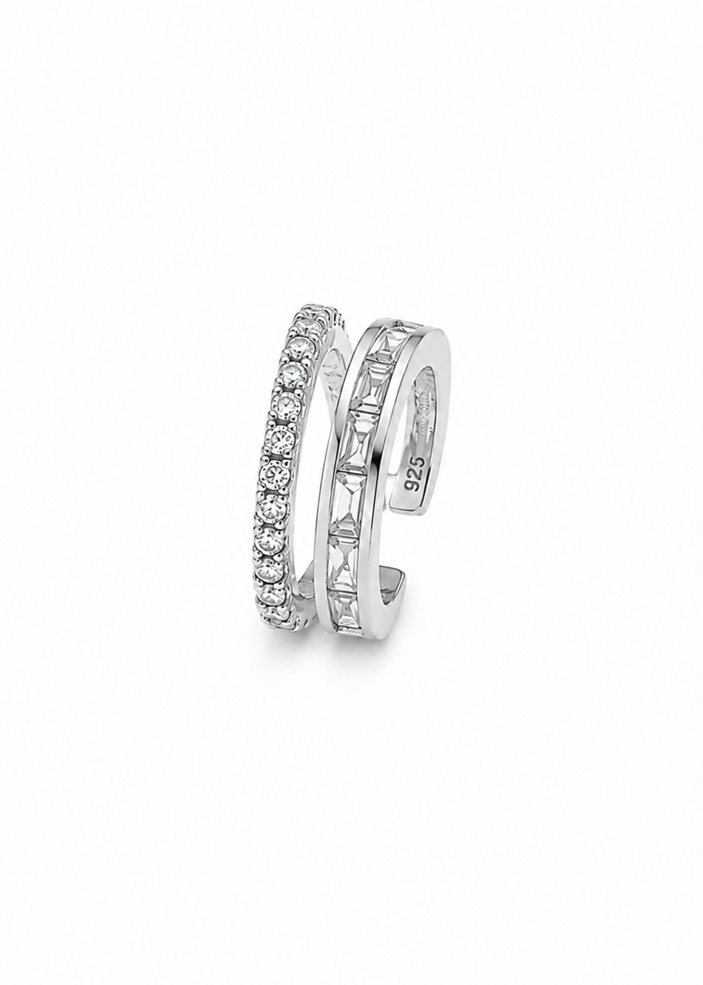 Radiant Duo – 925 Sterling Silver