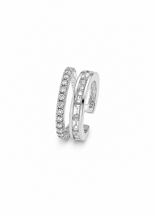 Radiant Duo – 925 Sterling Silver