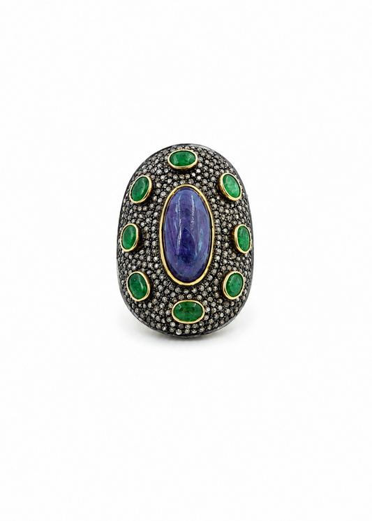 Celestia Tanzanite-925 Sterling Silver