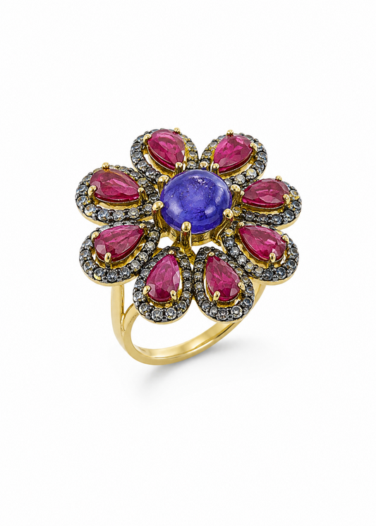 Rosalia Ruby-925 Sterling Silver