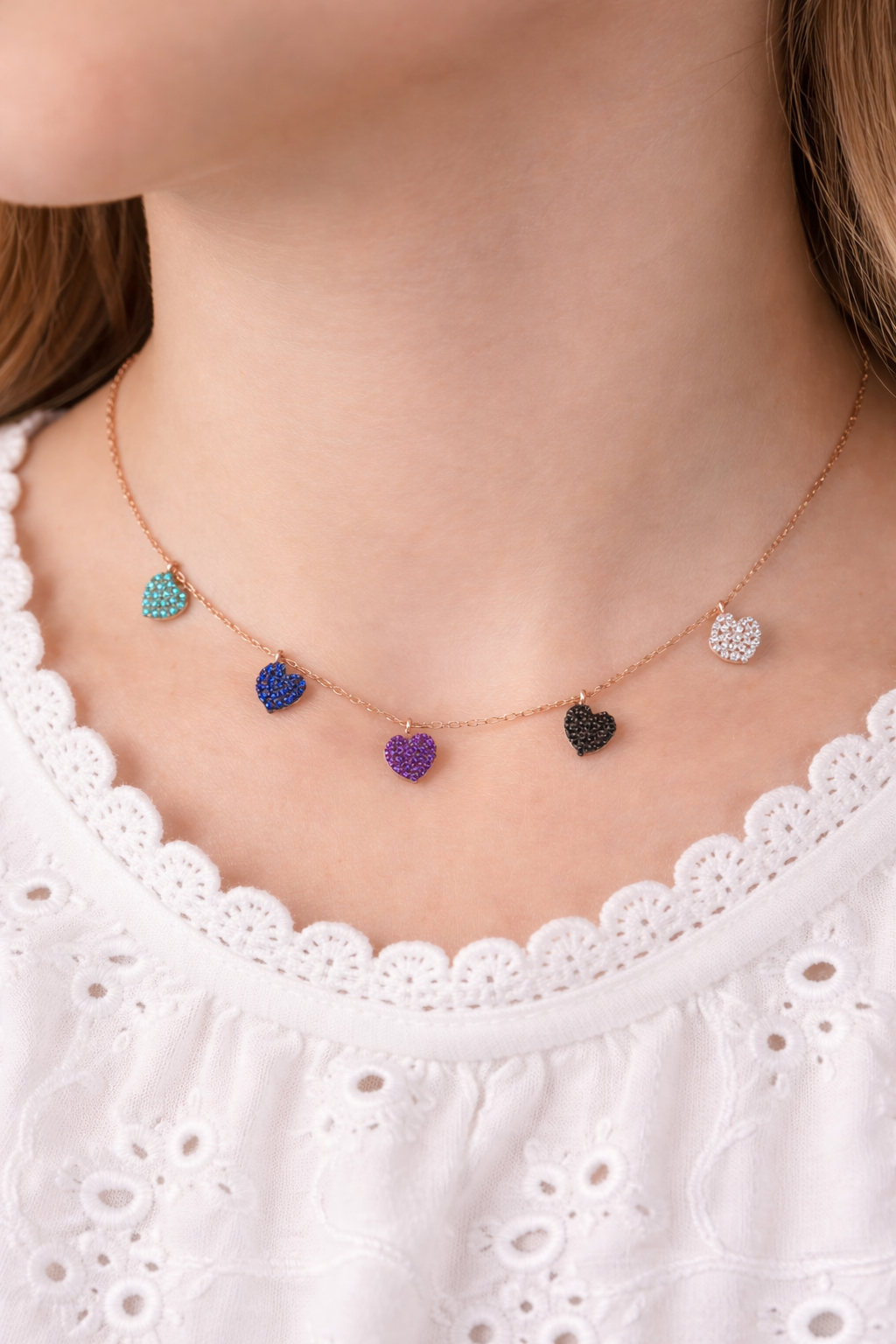 Aurora Hearts-925 Sterling Silver