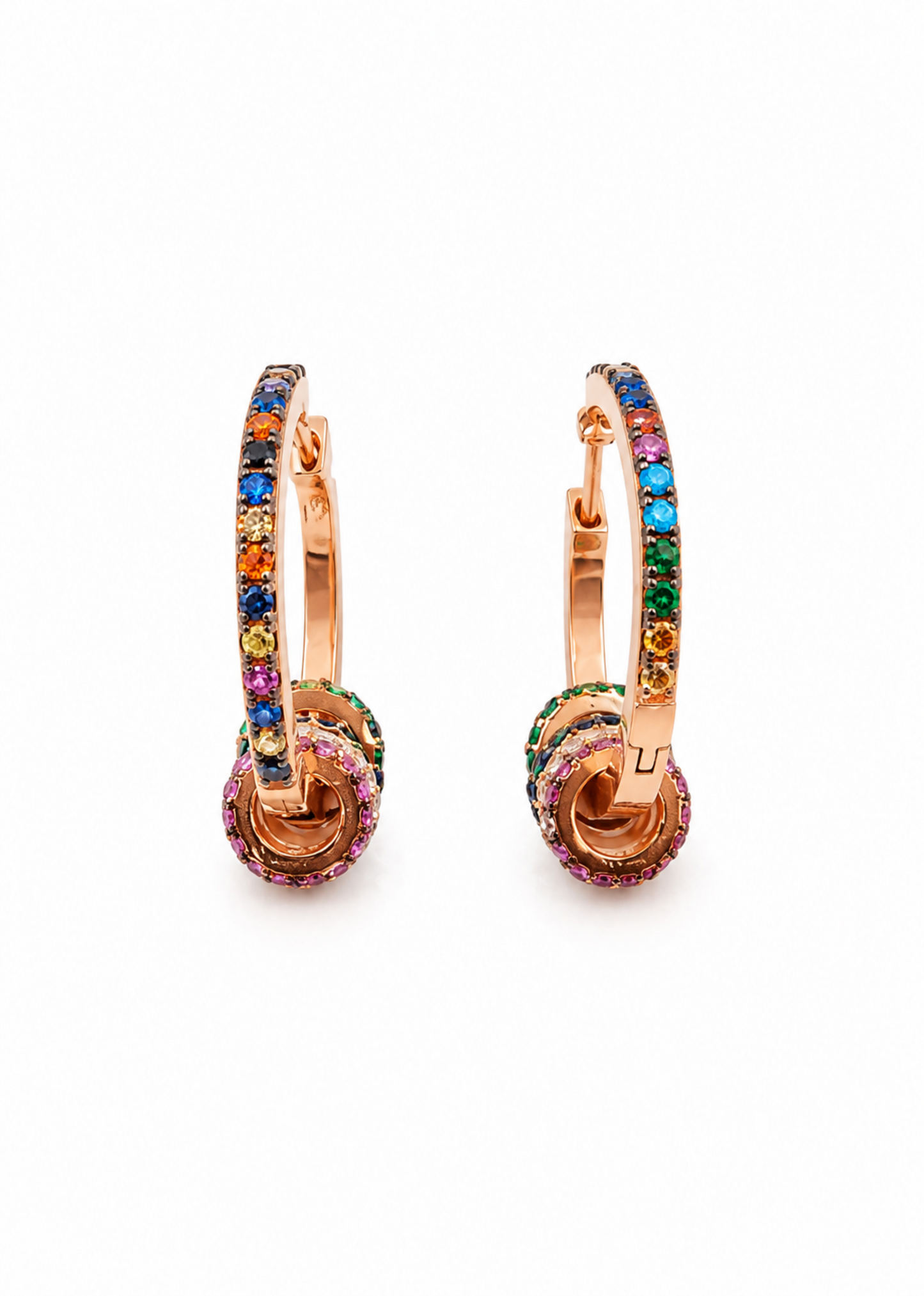 Rainbow Halo-925 Sterling Silver