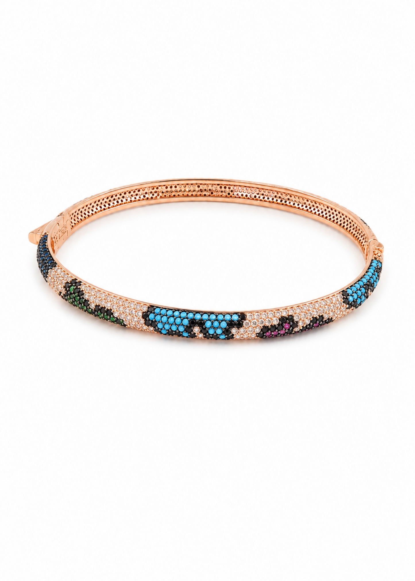 Rainbow Leopard -925 Sterlıng Sılver