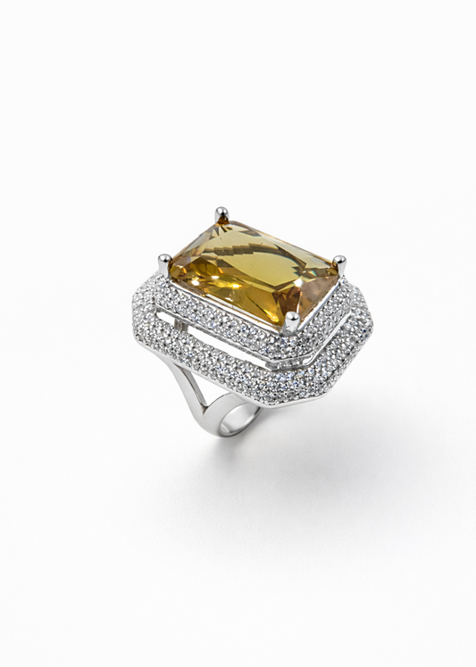 Golden Aura-925 Sterling Silver