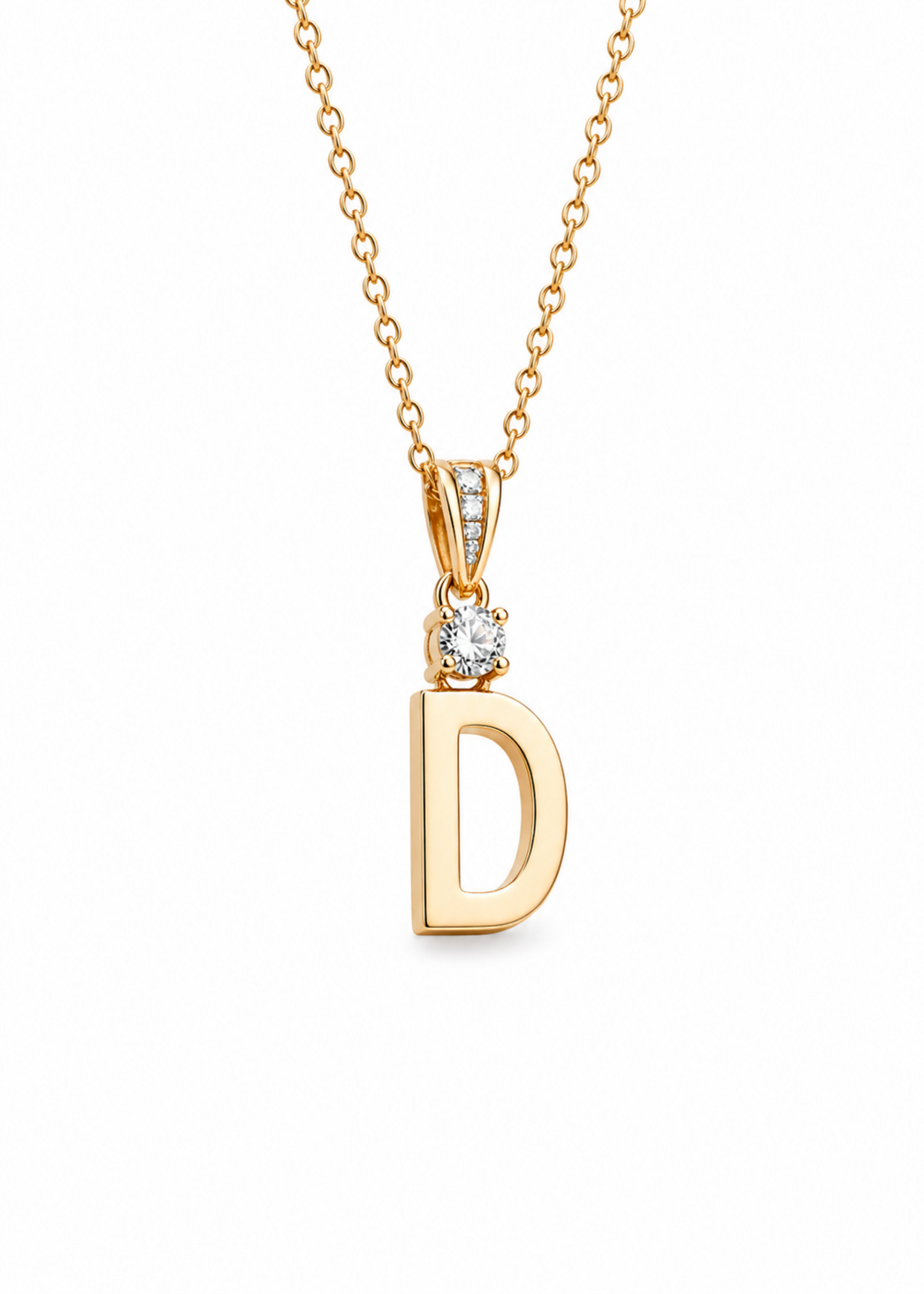 Glow Initial-925 Sterling Silver