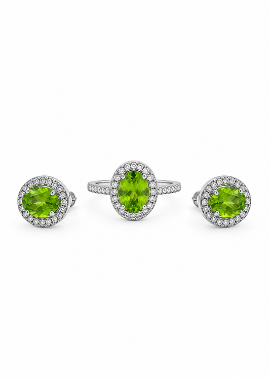 Verde Peridot-925 Sterling Silver