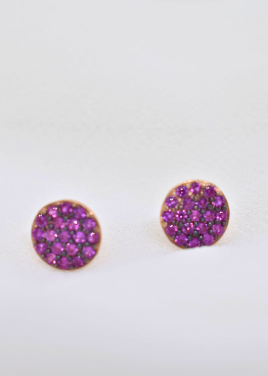 Luna Dot Studs– 925 Sterling Silver