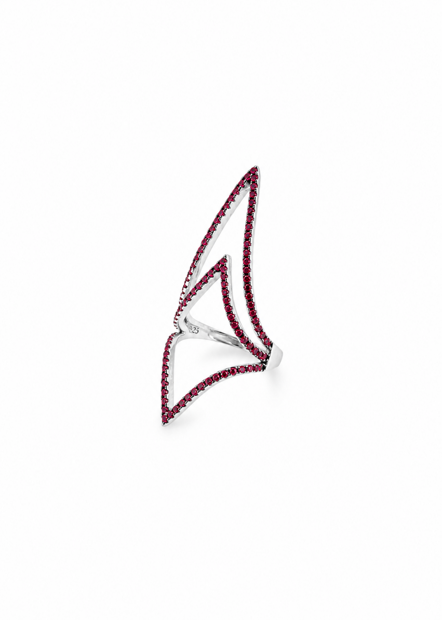 Ruby Flame-925 Sterling Silver