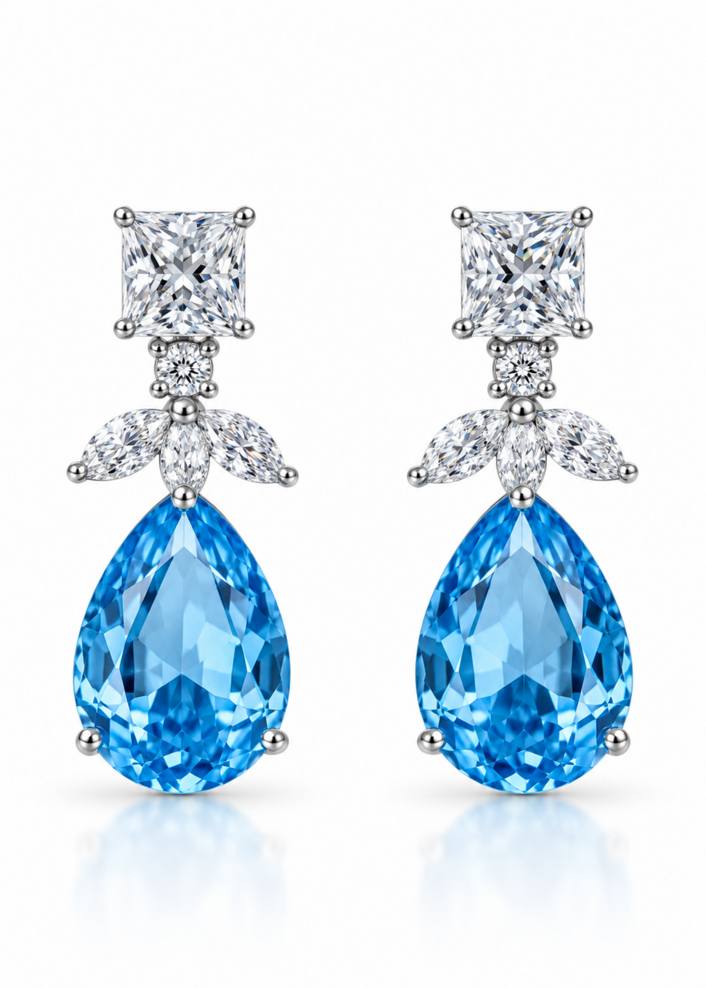 Celestia Blue Drop-925 Sterling Silver