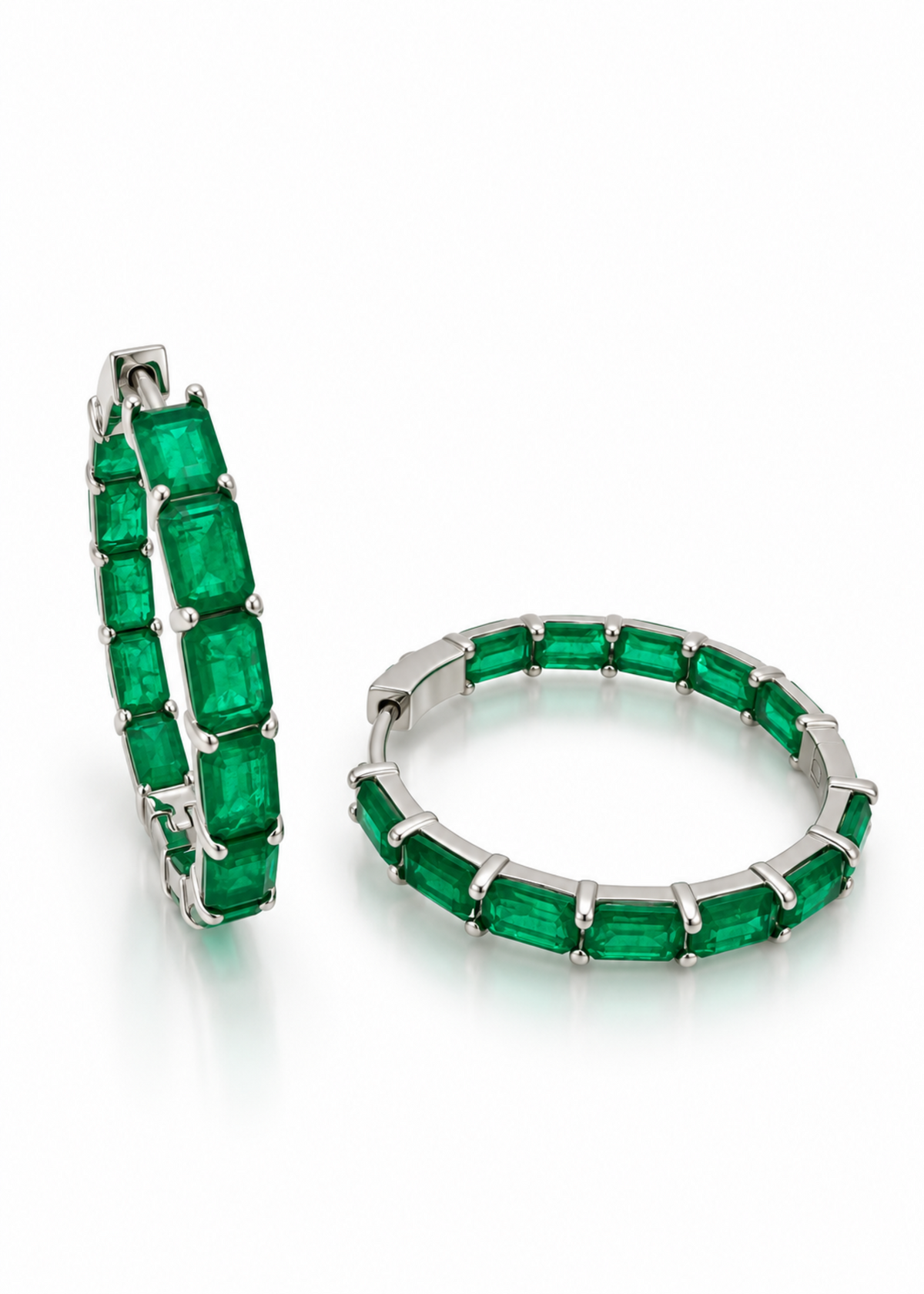 Emerald Line-925 Sterling Silver