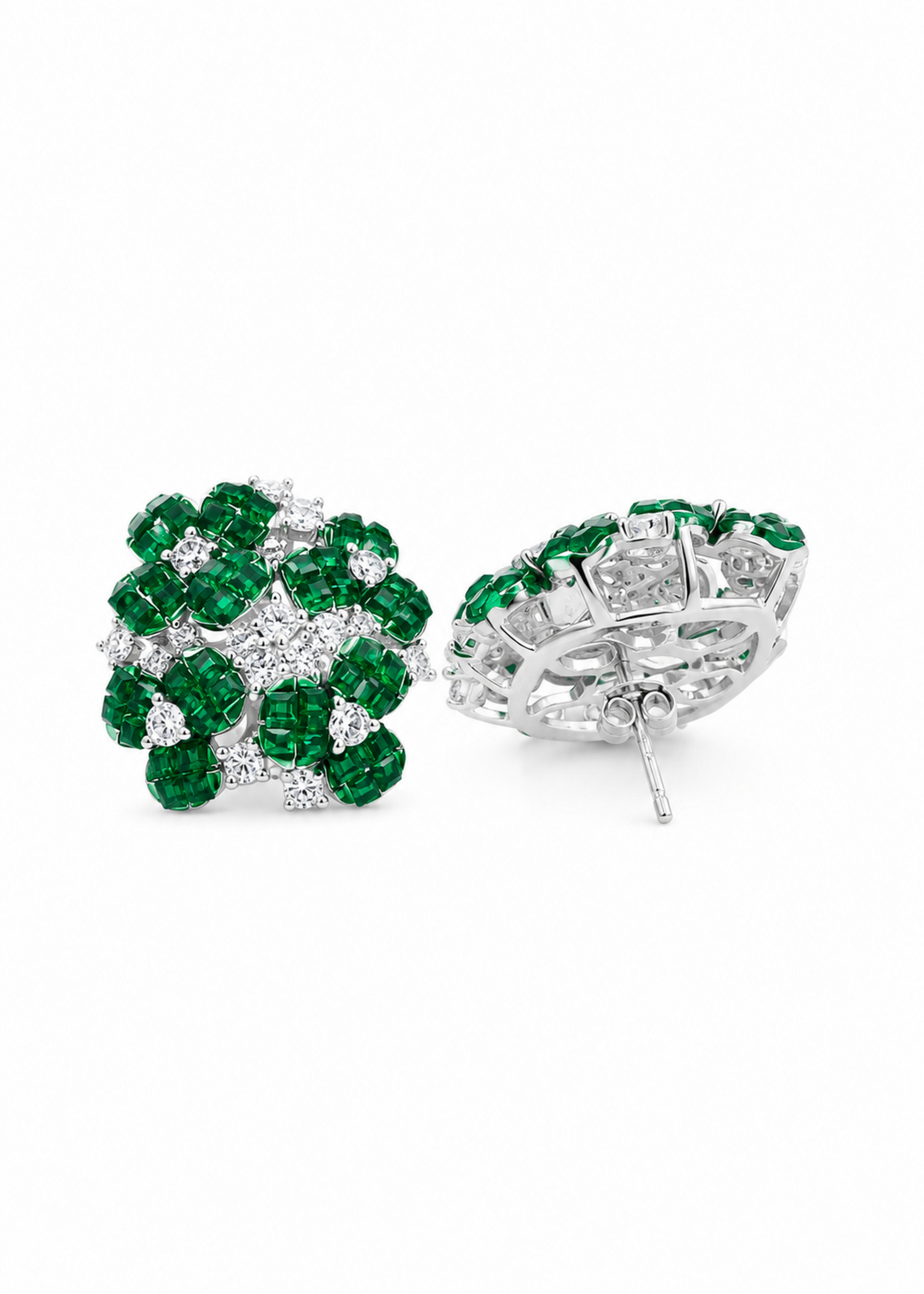 Emerald Blossom– 925 Sterling Silver