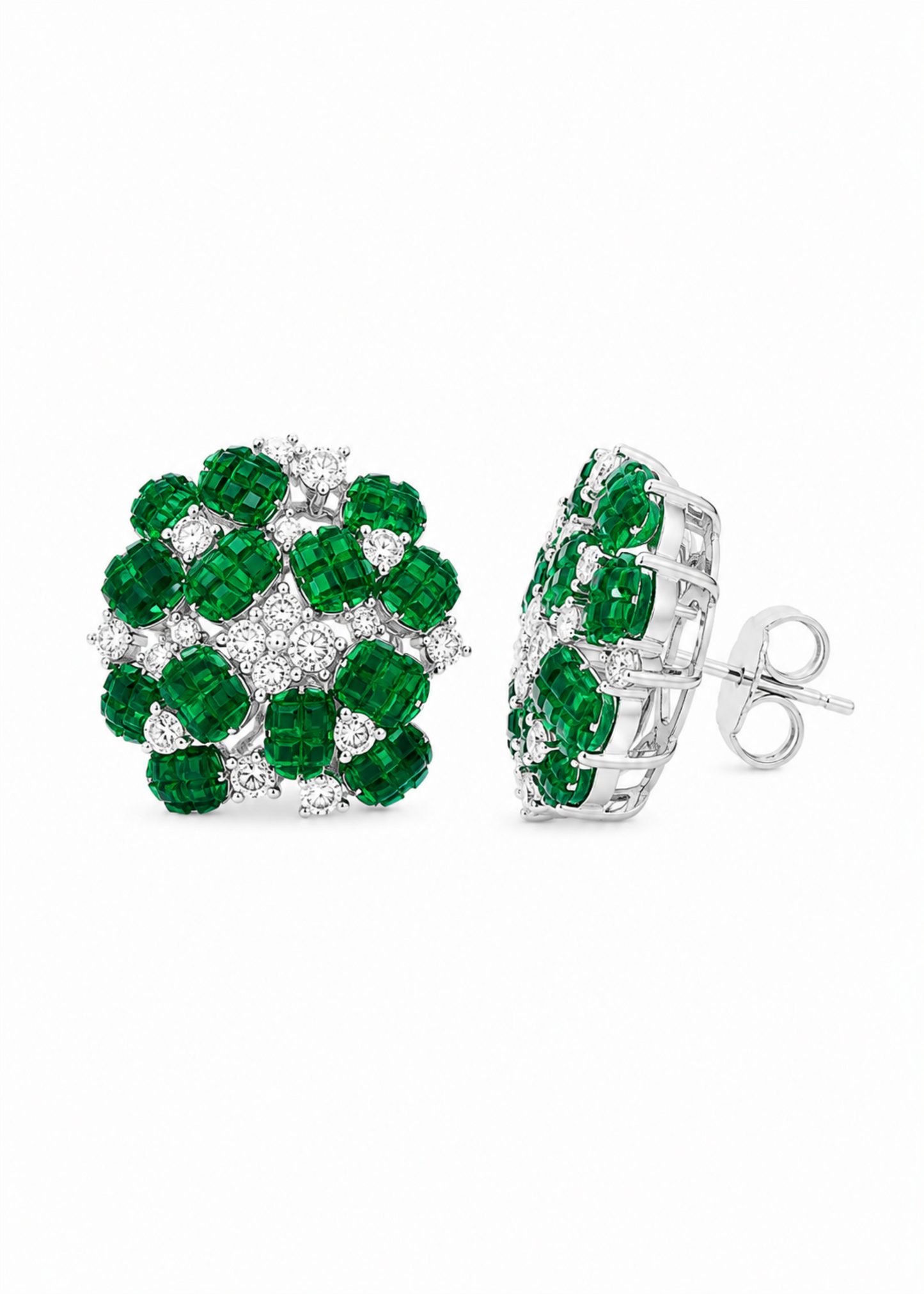 Emerald Blossom– 925 Sterling Silver