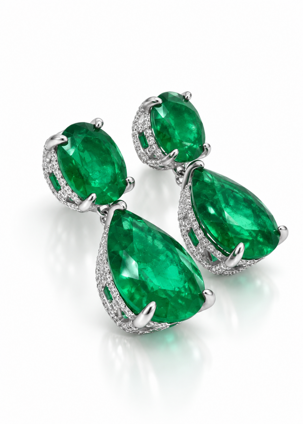 Verdant Teardrop-925 Sterling Silver