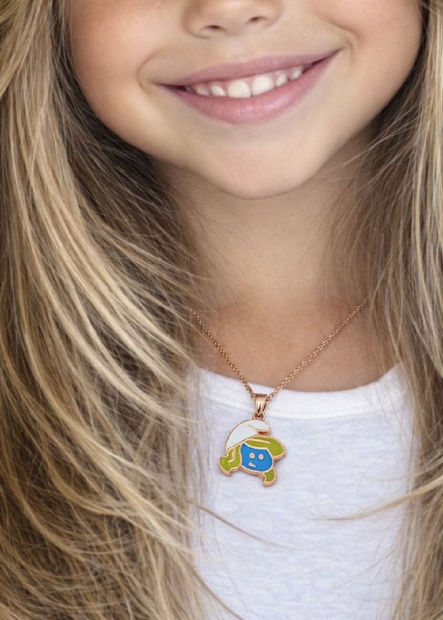 Cute Doll Pendant-925 Sterling Silver