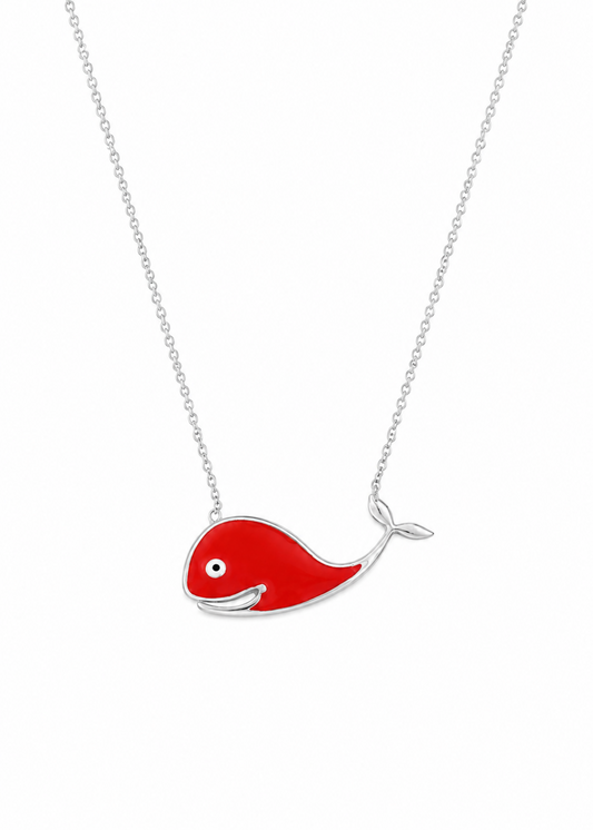 Red Whale-925 Sterling Silver