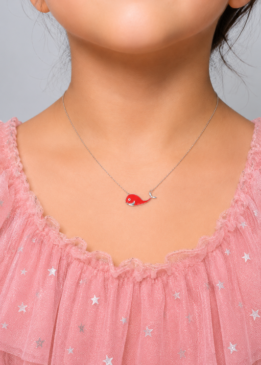 Red Whale-925 Sterling Silver