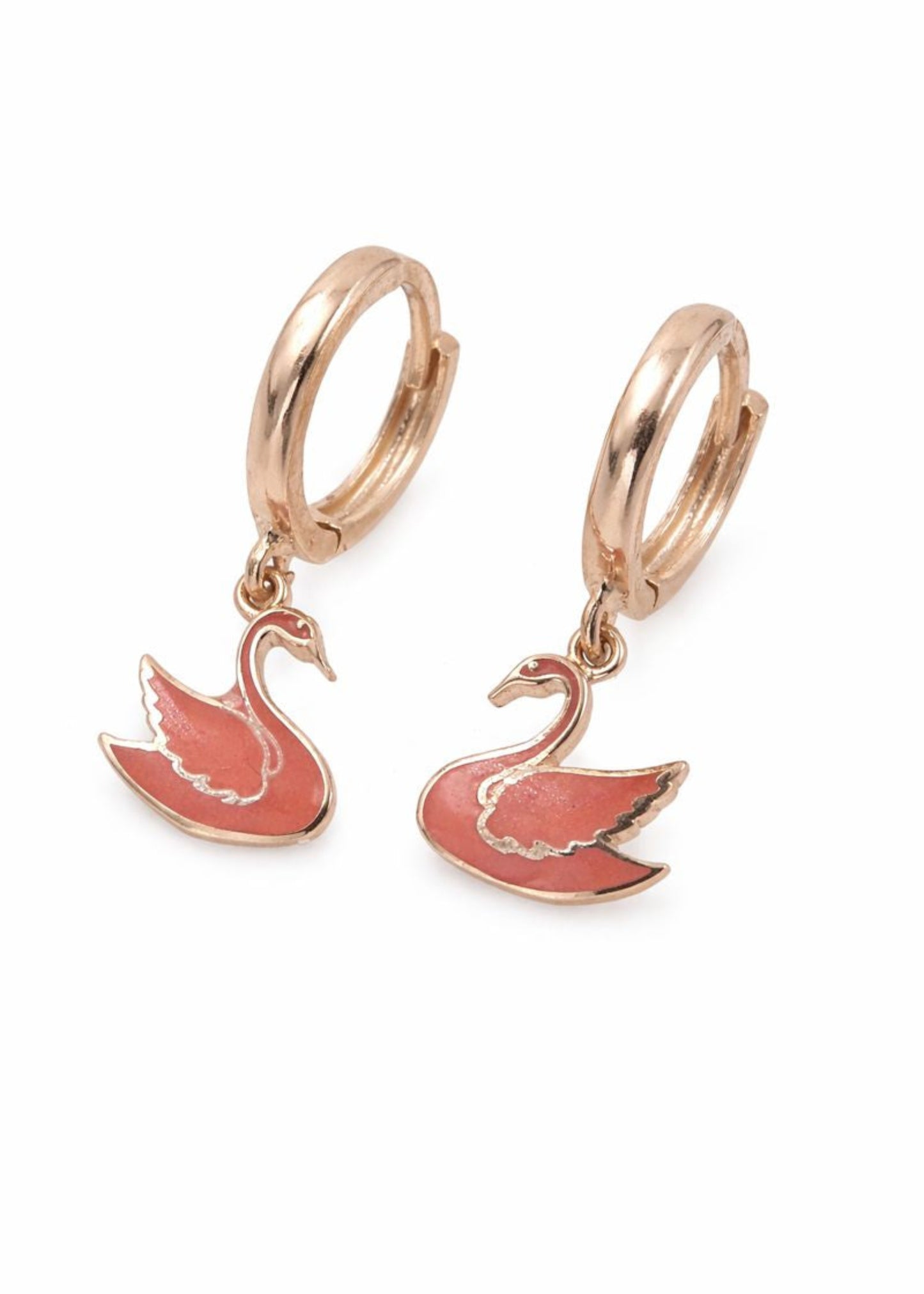 Pink Swan -925 Sterlıng Sılver