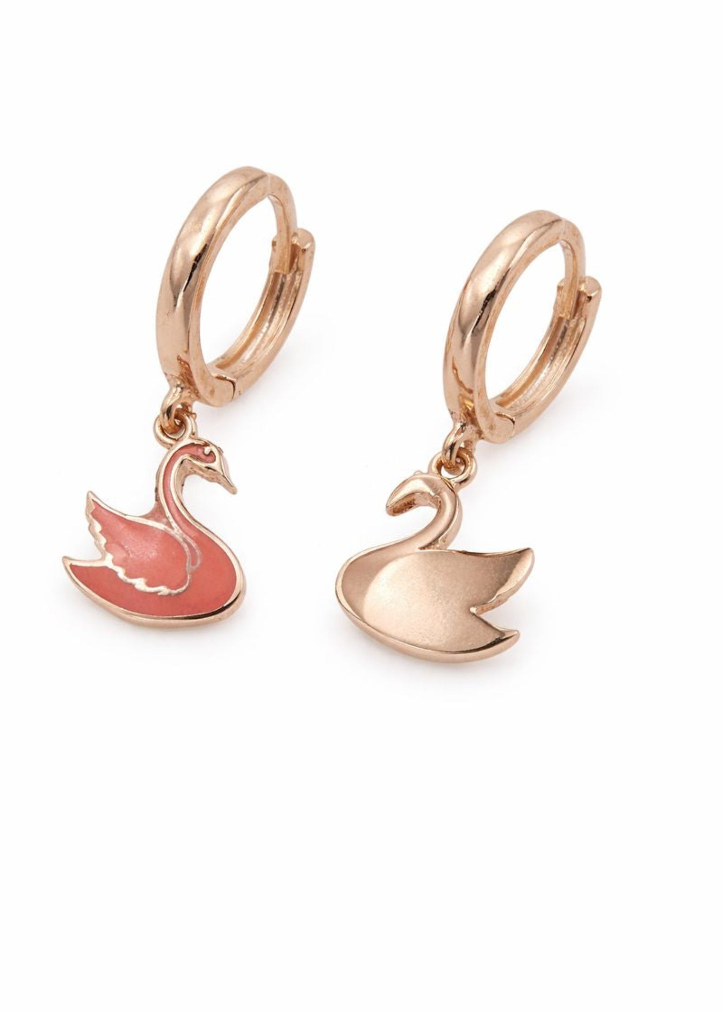 Pink Swan -925 Sterlıng Sılver