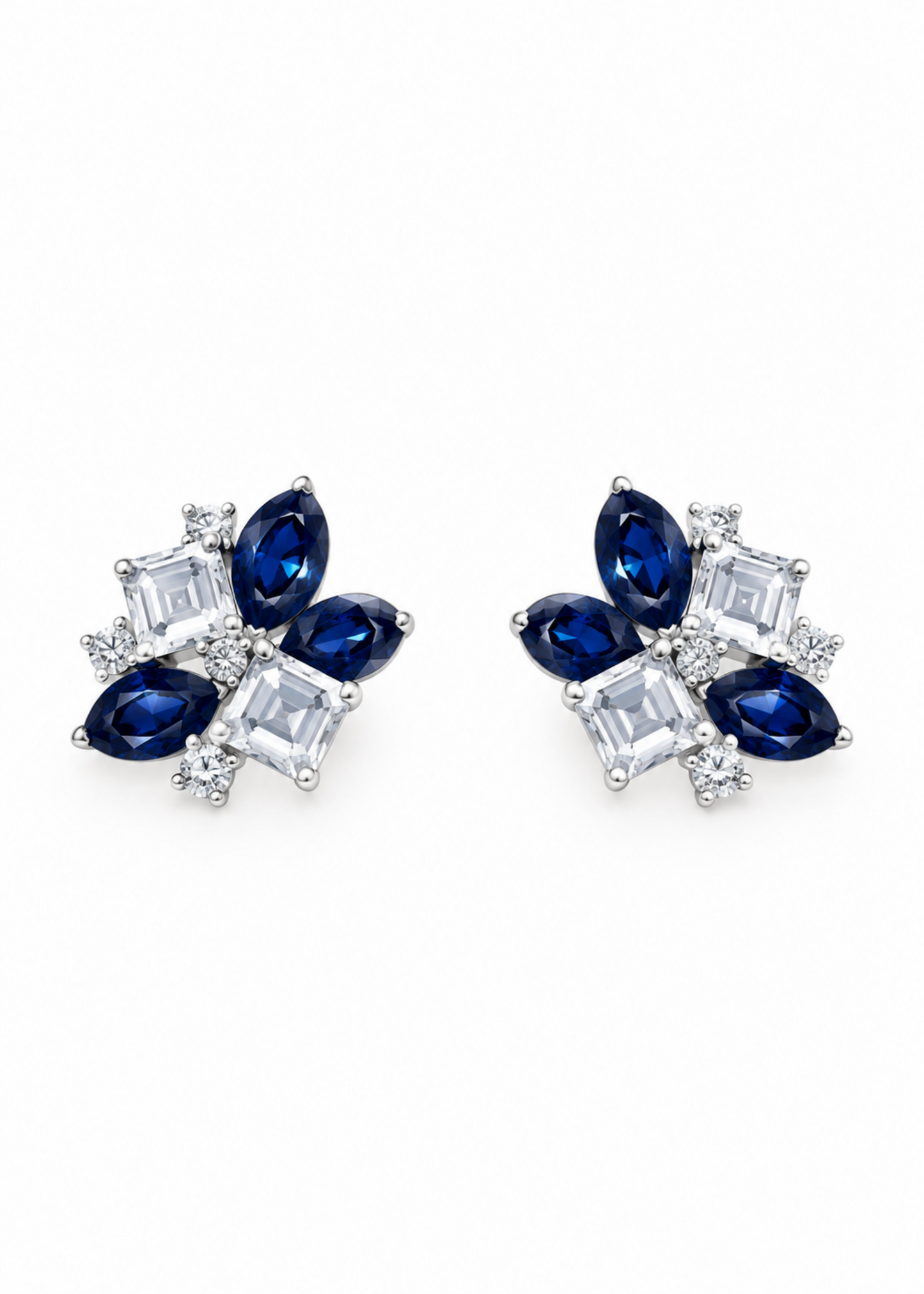 Sapphire Mosaic-925 Sterlıng Sılver