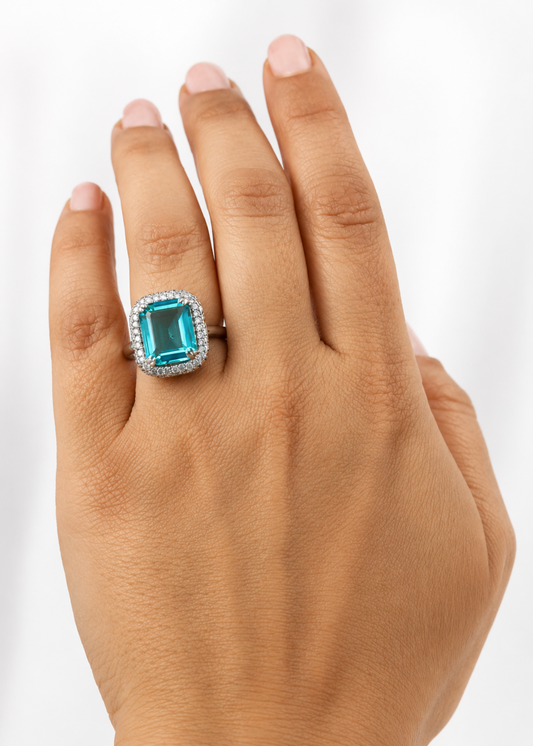 Royale Statement Ring-925 Sterling Silver