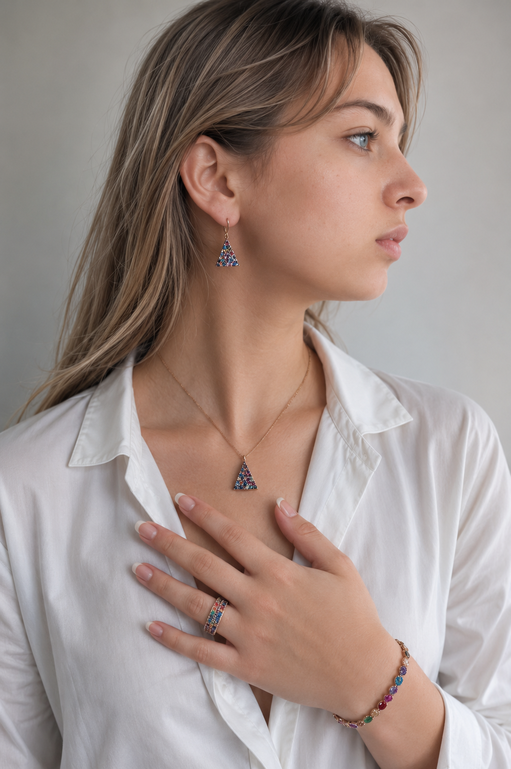 Midnight Prism-925 Sterling Silver