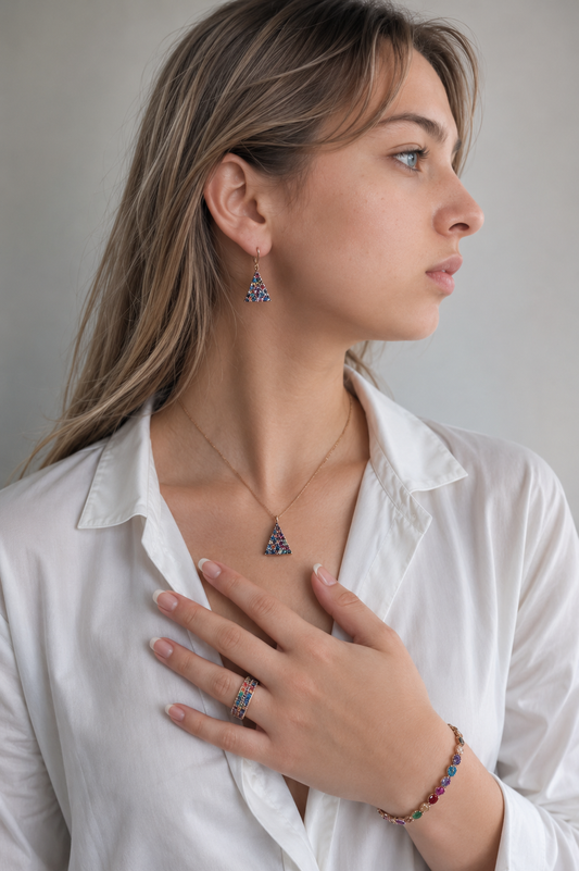 Midnight Prism-925 Sterling Silver