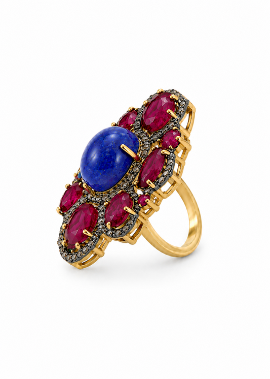 Rosalia Ruby-925 Sterling Silver