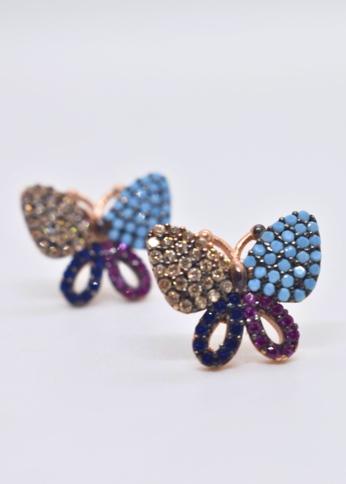Butterfly Gemstone – 925 Sterling Silver