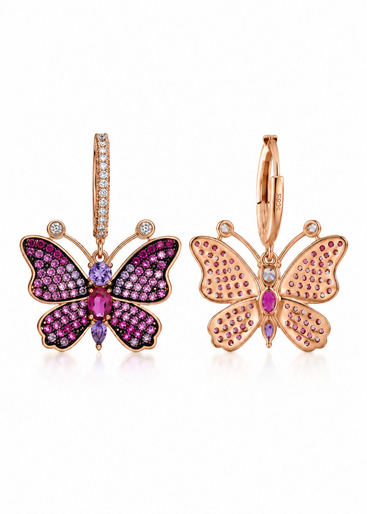 Rosé Papillon-925 Sterling Silver