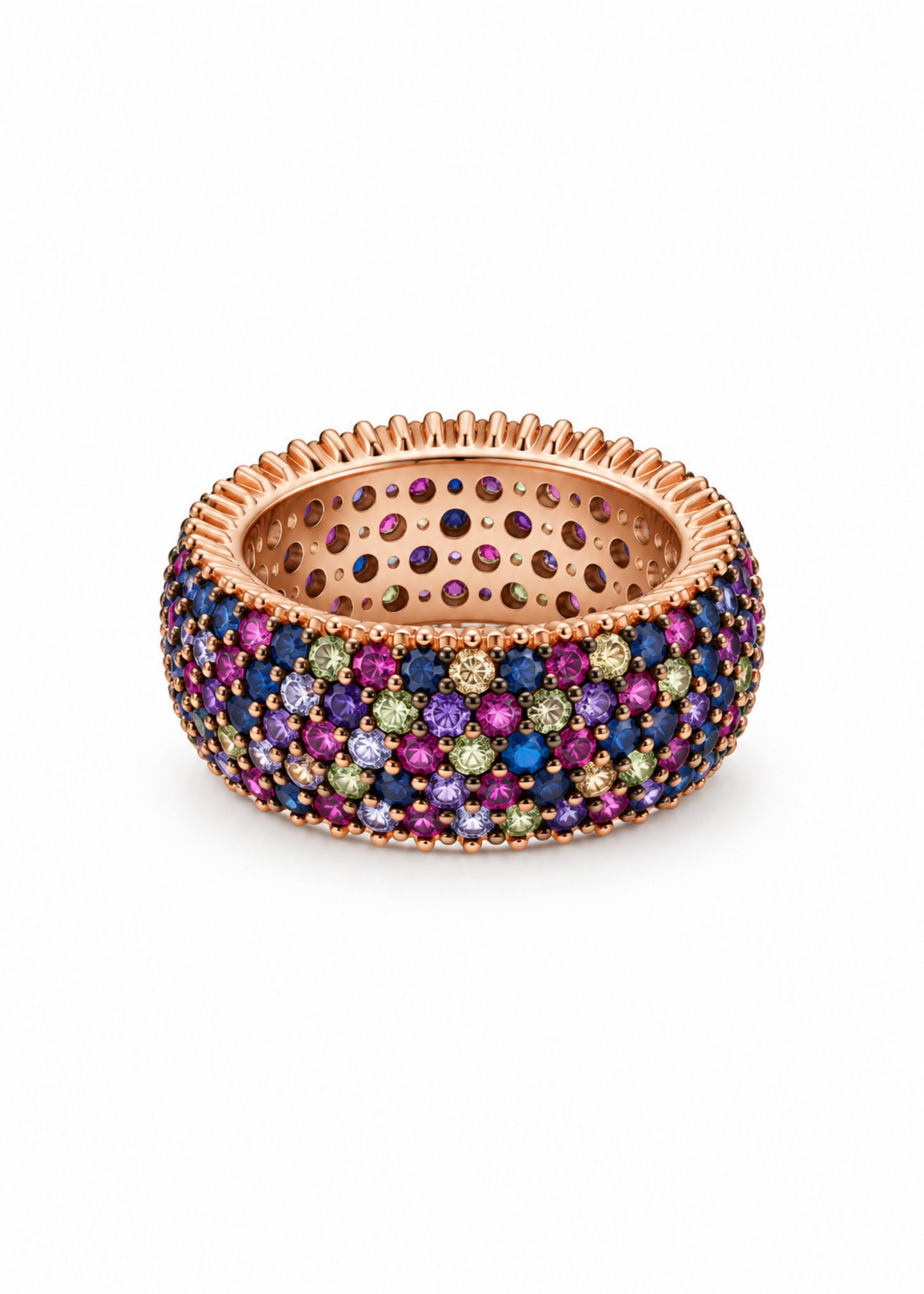 Mosaic Eternity-925 Sterling Silver
