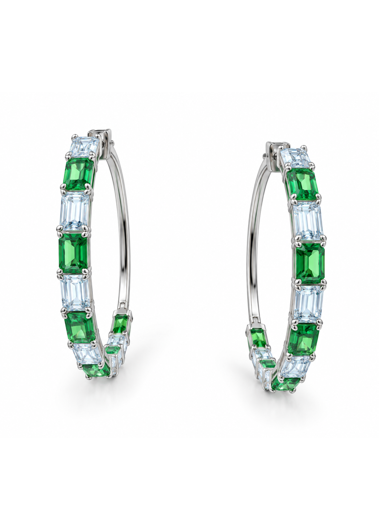 Emerald Arc-925 Sterling Silver